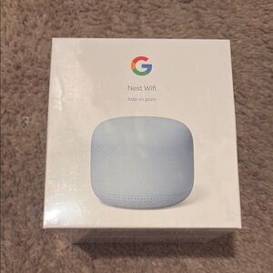 Google White Wireless Access Point for Seamless Networking